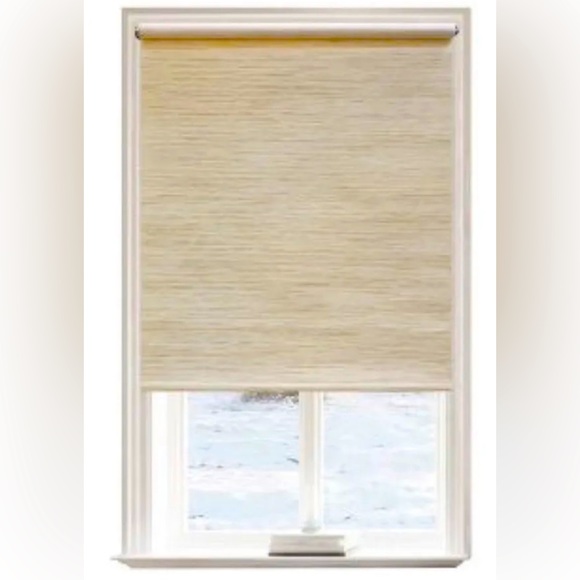 Light Filtering Natural Roller Window Shade Lumi Home Furnishings BEIGE - 32”72” - Picture 1 of 7